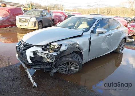 2015 Lexus Is 250 из США, поврежденный, VIN JTHCF1D29F5028631